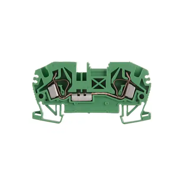 BKF BORNE A RESORTE 4.0 MM2 VERDE