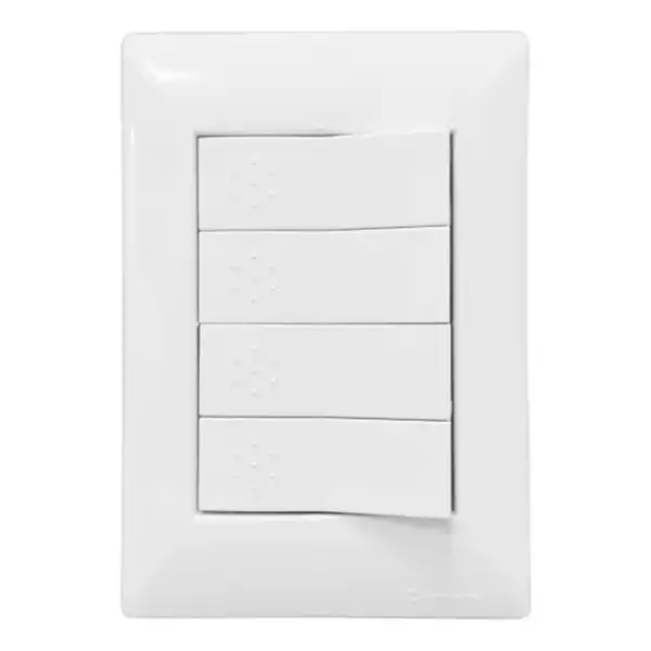 CAMBRE SIGLO 22  LLAVE ARMADA 4 PUNTOS BLANCA TAPA BLANCA