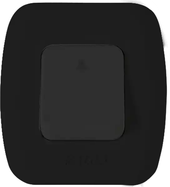 LLAVE EXTERIOR 1 PULSADOR NEGRO KALOP TEKNA
