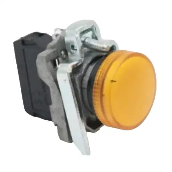 SEÑAL LUMINOSA LED METALICA AMBAR 24 VCA VDC