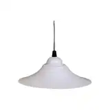COLGANTE DE CHAPA 1 LUZ - BLANCO