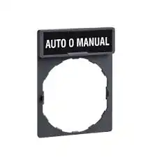 PORTA+ ETIQUETA  AUTO-O-MANE P/D22  ZBY2485