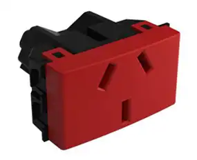 PIANO/QUADRA ROJO TOMA BIPOLAR C/TIERRA 10A  ESTABILIZADO