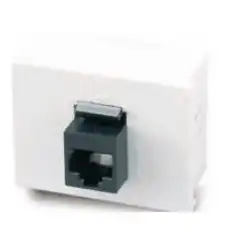 CAMBRE TOMA P/INTERCONEXION DE REDES RJ45 CAT5 BLANCO
