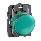 SEÑAL LUMINOSA PLASTICA LED VERDE 24 VCA VDC