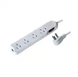 ZAPATILLA 4 TOMAS NORMALIZADA C/LLAVE TERMICA 5.00 MTS