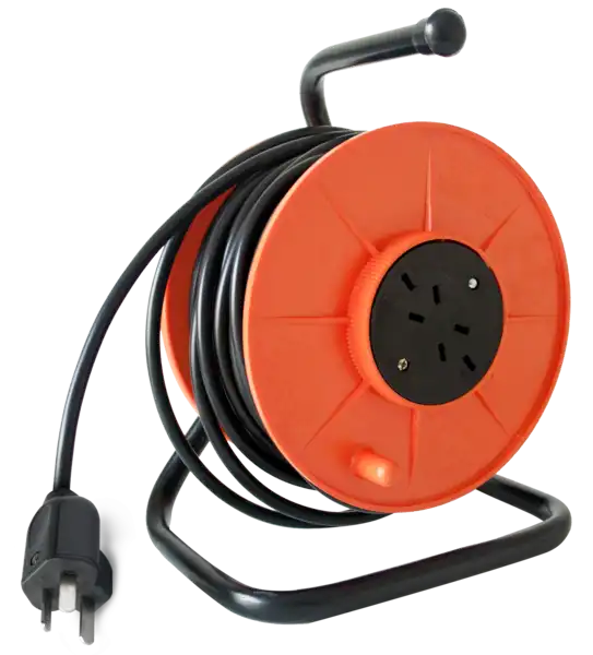 CARRETEL PROLONGADOR CABLE 3 X 0,75 MM2 20 MTS 10A 220V C/LLAVE TERMICA