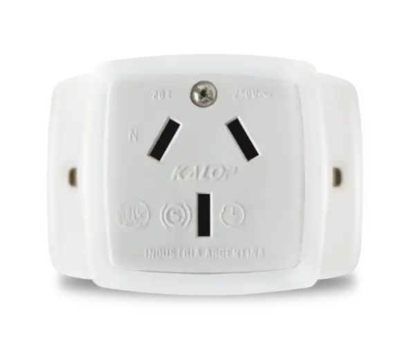 BASE 20A 3 PATAS CHATAS BLANCO KALOP