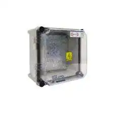 CAJA CONEXION POLICARBONATO 180X180X130 MM TAPA TRANSPARENTEIP65