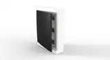 GABINETE PVC DIN 48 POLOS EXTERIOR BLANCO PUERTA FUME       E IP40