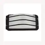 APLIQUE 1L E27 75 W PARED VIDRIO NEGRO