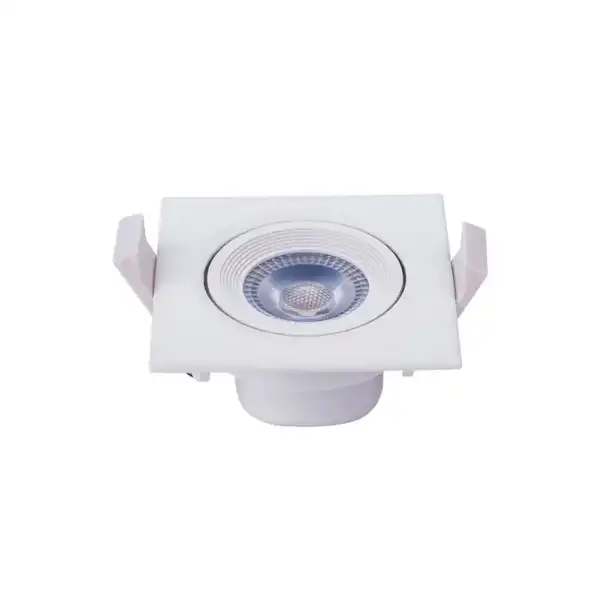 EMBUTIDO LED 3 W FRIO CUADRADO MOVIL C/LAMPARA