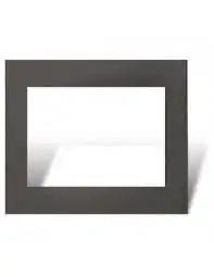 BAUHAUS TAPA Y DISTANCIADOR 8 MODULOS GRIS
