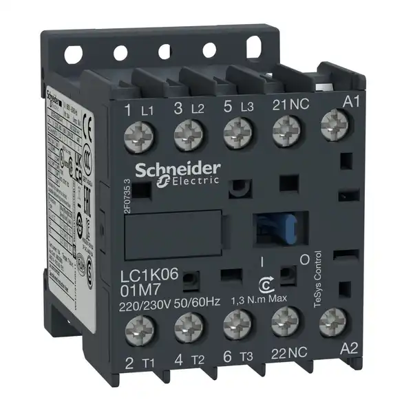 MINI CONTACTOR  9A  24VCA