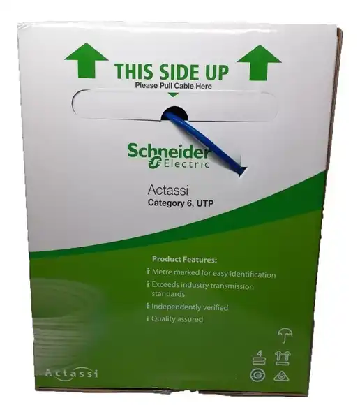 CABLE UTP CAT5 4 PARES CAJA X 305 MTS UTP AZUL