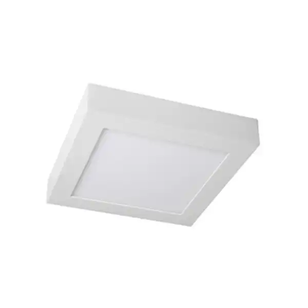 PLAFON  LED 12W 830 CALIDO CUADRADO BLANCO