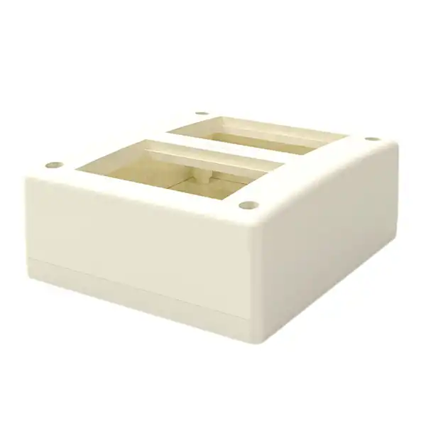 CAMBRE SIGLO 22 CAJA EXTERIOR 8 MODULOS BLANCO PISO O PARED