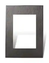 BAUHAUS TAPA Y DISTANCIADOR 4 MODULOS MADERA WENGUE