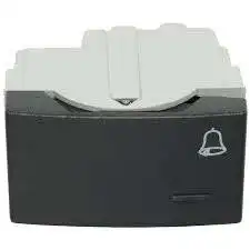 RODA PULSADOR 10A 250V/110V GRIS