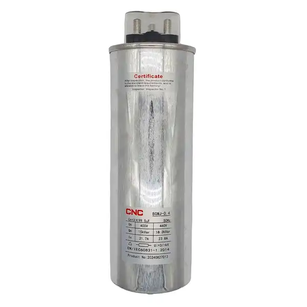 CAPACITOR TRIFASICO 15 KVAR 400V