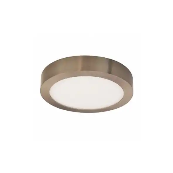 PLAFON  LED 12W 830 CALIDO REDONDO  170MM  960LM NIQUEL