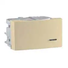 RODA INTERRUPTOR BIPOLAR MARFIL