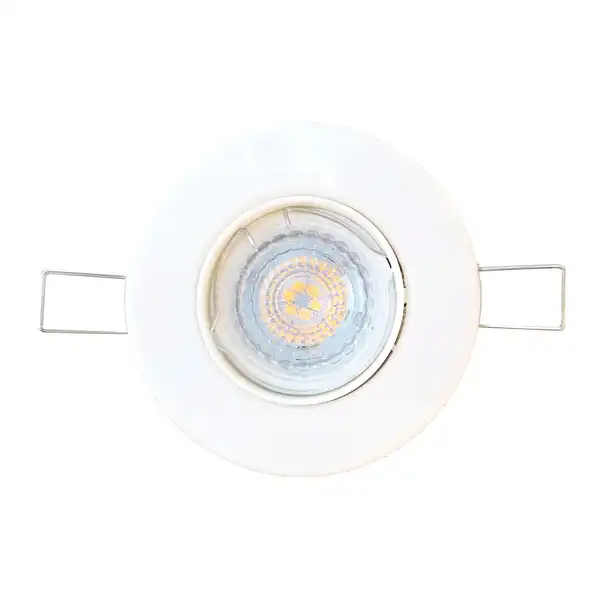 EMBUTIDO MOVIL GU10 93MM POLICARBONATO BLANCO