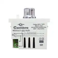 CAMBRE LED GUIA BLANCO