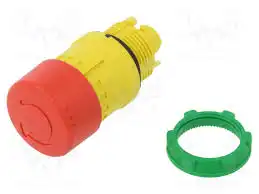 CABEZAL PLASTICO GOLPE DE PUÑO ROJO P/XB4