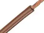 CABLE UNIPOLAR 6.00 MM2 MARRON X MTS