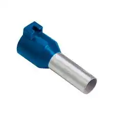 TERMINAL PREAISLADO PIN TUBULAR 50MM MEDIO   X 1U.