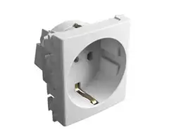 PIANO/QUADRA BLANCO TOMA SCHUKO 16A