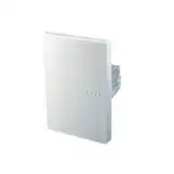 BAUHAUS PULSADOR 4 MODULOS BLANCO
