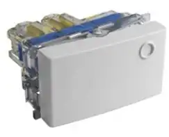PIANO/QUADRA BLANCO PULSADOR 10 A.