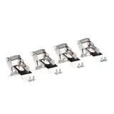 KIT DE SUJECION PARA LUMINARIA A LED TIPO PANEL DE EMBUTIR (X4 COMPLETO)