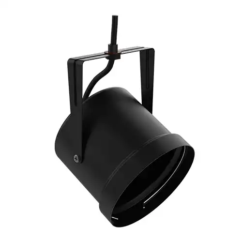 CABEZAL 1L AR111 LED NEGRO