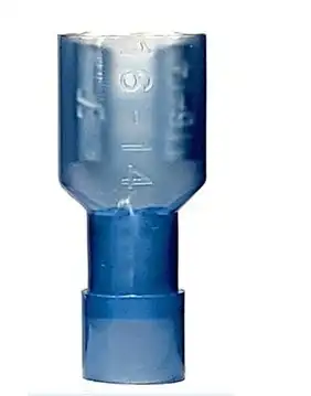 TERMINAL PREAISLADO  B21 1.0/2.5MM PALA HEMBRA 6.3MM