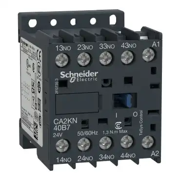 MINI CONTACTOR AUXILIAR K 110VCA 4NA 50/60HZ                IDER
