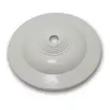 FLORON PLASTICO BLANCO 12CM