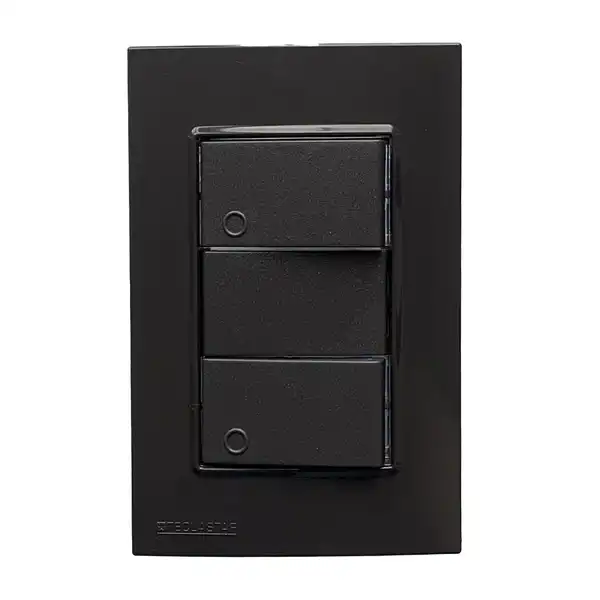 QUADRA LLAVE ARMADA 2 PUNTOS GRIS TAPA GRIS