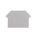 BPN TAPA P/BORNE DE PASO  2.5  A 10MM GRIS