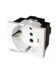 CAMBRE TOMA SCHUKO 16A BLANCO