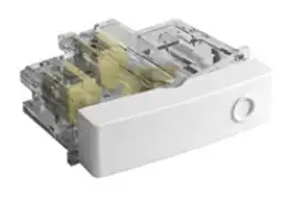 PIANO/QUADRA BLANCO INTERRUPTOR  1/2 MODULO 10A