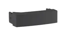 RODA 1/2 TAPA MODULO GRIS