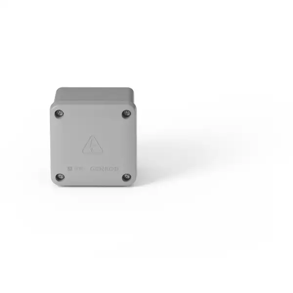CAJA CONEXION PVC 90X90X55 MM IP65 GRIS