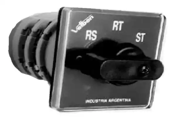 SELECTORA 16A VOLTIMETRICA  EMBUTIR