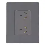 CAMBRE ARTE LLAVE ARMADA 2 TOMAS GRIS TAPA GRIS