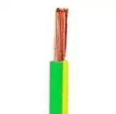 CABLE UNIPOLAR 10 MM2 BICOLOR X 2 MTS P/BAJADA