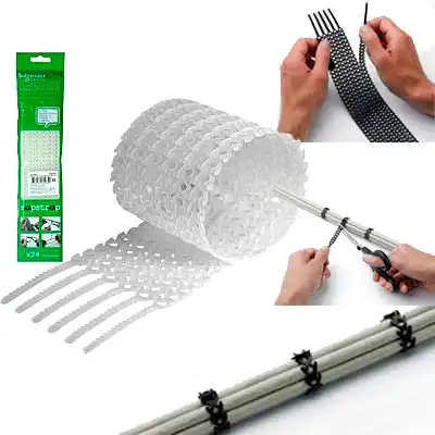 PRECINTOS RECUPERABLE RASTRAP X24 BLANCO