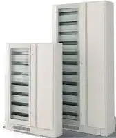 GABINETE DIN 80 POLOS PVC  EMBUTIR C/PUERTA